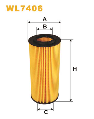 Picture of WIX FILTERS - WL7406 - Oil Filter (Lubrication)