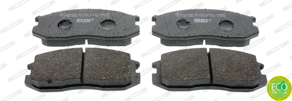Picture of FERODO - FDB759 - Brake Pad Set, disc brake (Brake System)