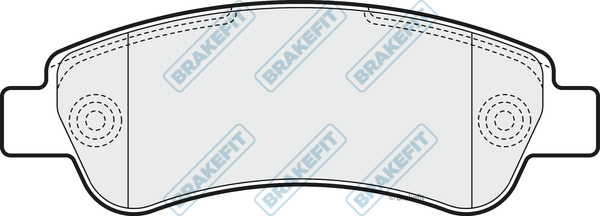 Picture of APEC - PD3109 - Brake Pad Set, disc brake (Braking System)
