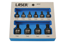 Picture of LASER TOOLS - 6727 - Screwdriver Bit Set (Tool, universal)