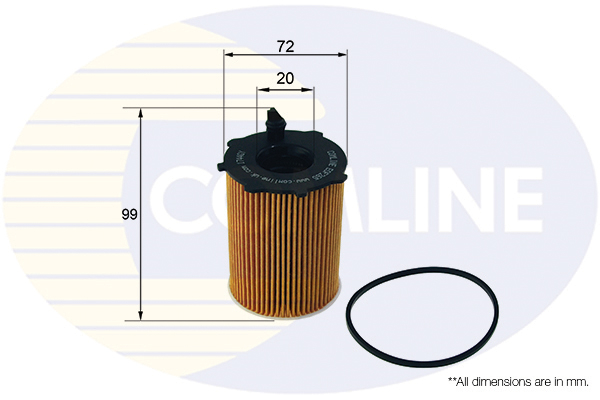 COMLINE - EOF265 - Filter za ulje (Podmazivanje)