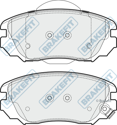 Picture of APEC - PD3257 - Brake Pad Set, disc brake (Braking System)