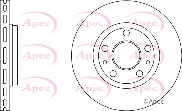Picture of APEC - DSK2676 - Brake Disc (Braking System)