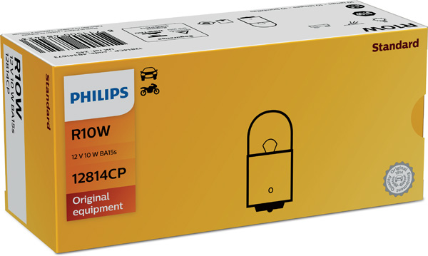 Picture of PHILIPS - 12814CP - Bulb, indicator (Signal System)