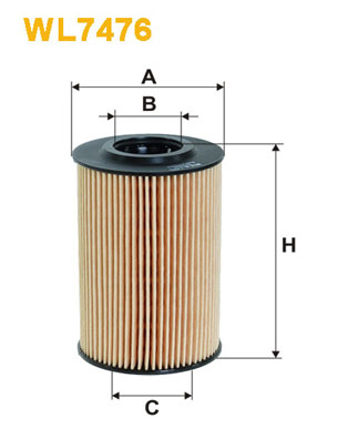 Picture of WIX FILTERS - WL7476 - Oil Filter (Lubrication)