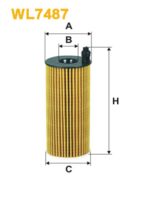 Picture of WIX FILTERS - WL7487 - Oil Filter (Lubrication)