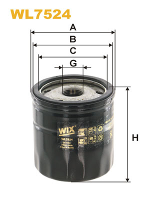 Picture of WIX FILTERS - WL7524 - Oil Filter (Lubrication)