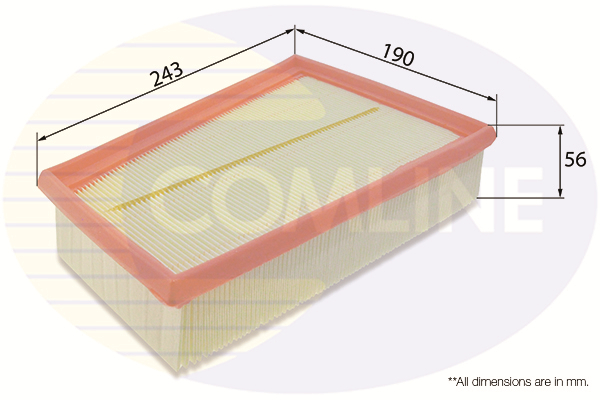 COMLINE - EAF506 - Filter za vazduh (Sistem za dovod vazduha)