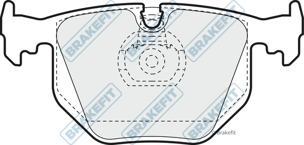 Picture of APEC - PD3199 - Brake Pad Set, disc brake (Braking System)