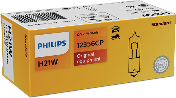 Picture of PHILIPS - 12356CP - Bulb, indicator (Signal System)