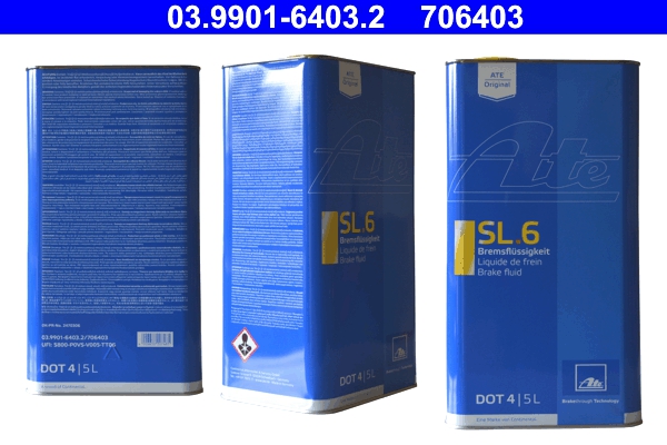 ATE - 03.9901-6403.2 - Kočiona tečnost (Hemijski proizvodi)