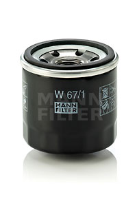 Picture of MANN-FILTER - W 67/1 - Oil Filter (Lubrication)