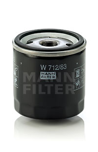 Picture of MANN-FILTER - W 712/83 - Oil Filter (Lubrication)