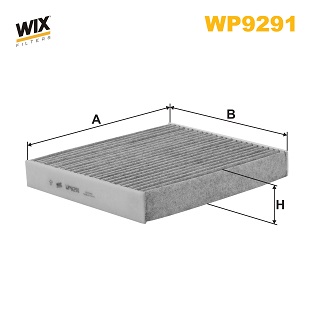 Picture of WIX FILTERS - WP9291 - Filter, interior air (Heating/Ventilation)