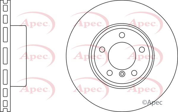 Picture of APEC - DSK2392 - Brake Disc (Braking System)