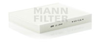 Picture of MANN-FILTER - CU 2545 - Filter, interior air (Heating/Ventilation)