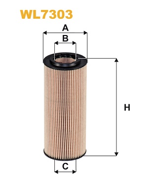 Picture of WIX FILTERS - WL7303 - Oil Filter (Lubrication)