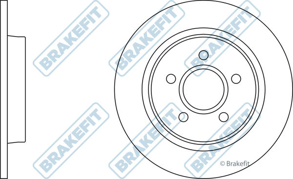 Picture of APEC - SDK6114 - Brake Disc (Braking System)