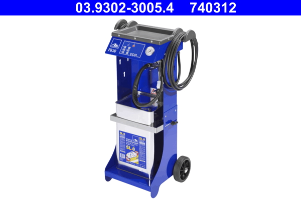 ATE - 03.9302-3005.4 - Uređaj za punjenje/izduvavanje, hidraulična kočnica (Radionička oprema)