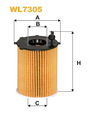 Picture of WIX FILTERS - WL7305 - Oil Filter (Lubrication)