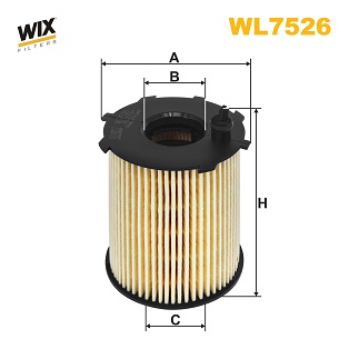 WIX FILTERS - WL7526 - Filter za ulje (Podmazivanje)