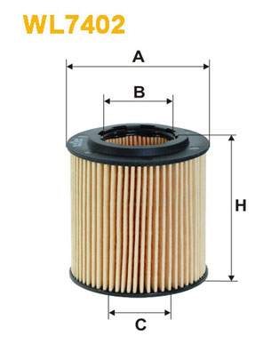 Picture of WIX FILTERS - WL7402 - Oil Filter (Lubrication)