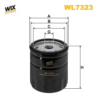 Picture of WIX FILTERS - WL7323 - Oil Filter (Lubrication)