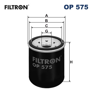 FILTRON - OP 575 - Filter za ulje (Podmazivanje)