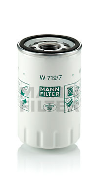 Picture of MANN-FILTER - W 719/7 - Oil Filter (Lubrication)