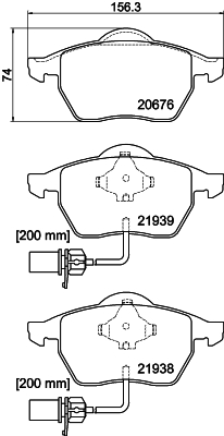 Picture of MINTEX - MDB1826 - Brake Pad Set, disc brake (Brake System)