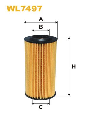 Picture of WIX FILTERS - WL7497 - Oil Filter (Lubrication)