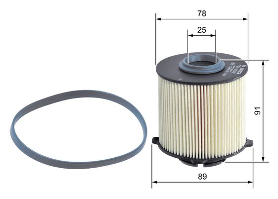 Picture of BOSCH - F 026 402 062 - Fuel filter (Fuel Supply System)