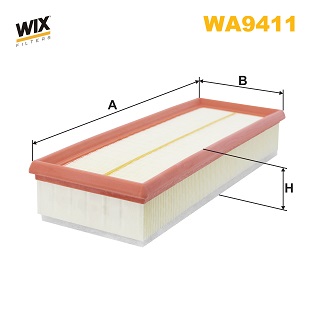 Picture of WIX FILTERS - WA9411 - Air Filter (Air Supply)