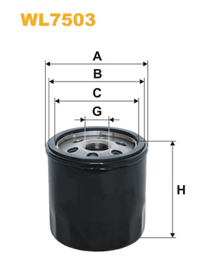 Picture of WIX FILTERS - WL7503 - Oil Filter (Lubrication)