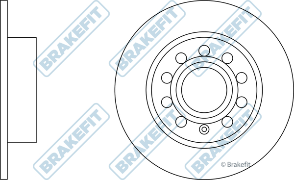 Picture of APEC - SDK6087 - Brake Disc (Braking System)
