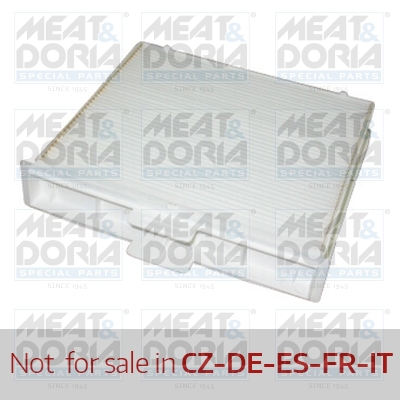 MEAT & DORIA - 17333F - Filter, vazduh unutrašnjeg prostora (Grejanje/ventilacija)