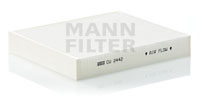 Picture of MANN-FILTER - CU 2442 - Filter, interior air (Heating/Ventilation)