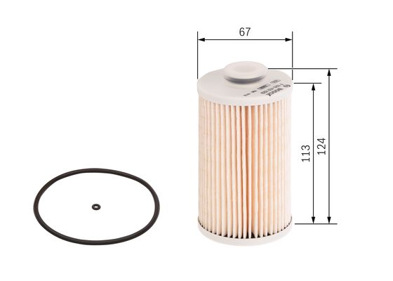 Picture of BOSCH - F 026 402 829 - Fuel filter (Fuel Supply System)
