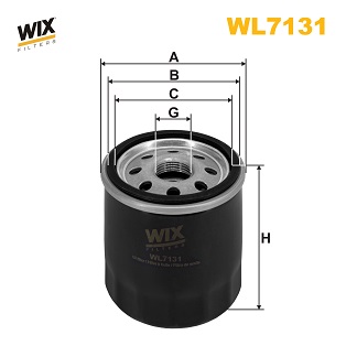Picture of WIX FILTERS - WL7131 - Oil Filter (Lubrication)