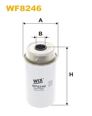 Picture of WIX FILTERS - WF8246 - Fuel filter (Fuel Supply System)