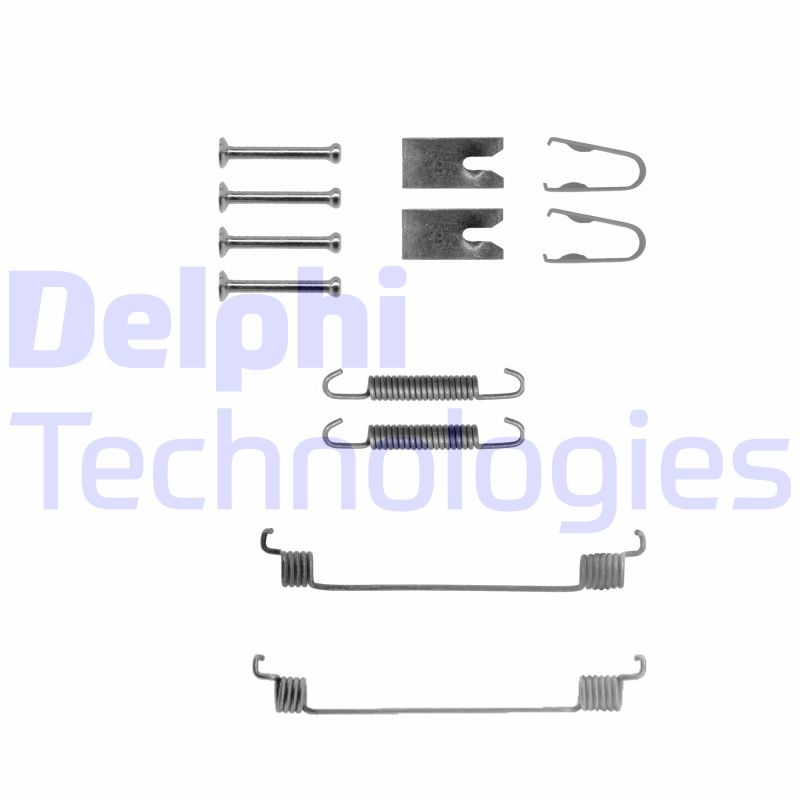 DELPHI - LY1291 - Komplet pribora, kočne papuče (Kočioni uređaj)