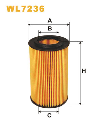 Picture of WIX FILTERS - WL7236 - Oil Filter (Lubrication)