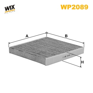 Picture of WIX FILTERS - WP2089 - Filter, interior air (Heating/Ventilation)