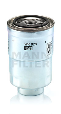 Picture of MANN-FILTER - WK 828 x - Fuel filter (Fuel Supply System)