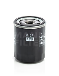 MANN-FILTER - W 67 - Filter za ulje (Podmazivanje)