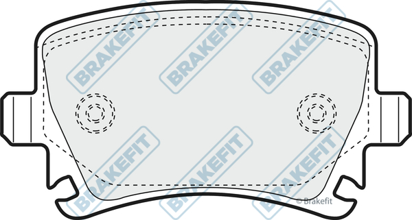 Picture of APEC - PD3077 - Brake Pad Set, disc brake (Braking System)