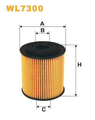 Picture of WIX FILTERS - WL7300 - Oil Filter (Lubrication)