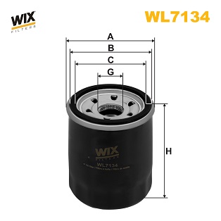 Picture of WIX FILTERS - WL7134 - Oil Filter (Lubrication)