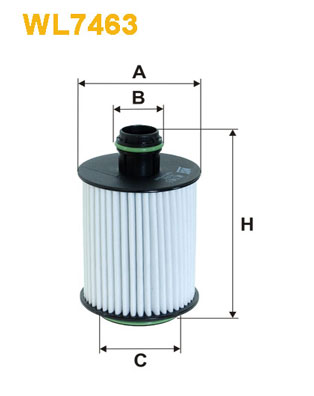 Picture of WIX FILTERS - WL7463 - Oil Filter (Lubrication)