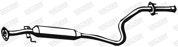 WALKER - 15127 - Srednji izduvni lonac (Izduvni sistem)